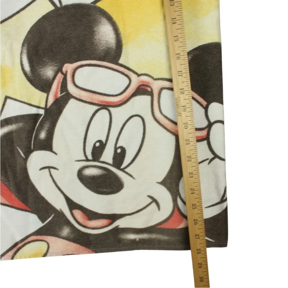 Vintage Disney Unlimited Mickey Friends Beach Towel Goofy Pluto Donald 54